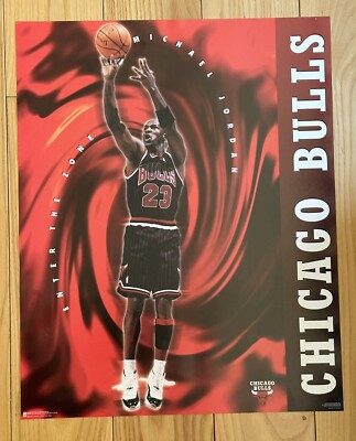 NOS lot of 4 Michael Jordan NBA Posters Starline Costacos Bulls