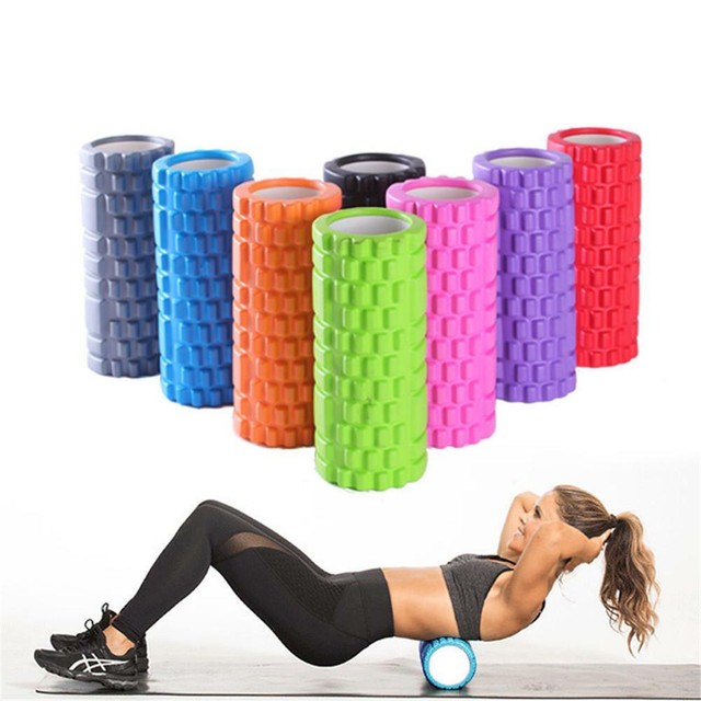 Foam Roller Deep Tissue Massager Muscle Massage+Myofascial Trigger