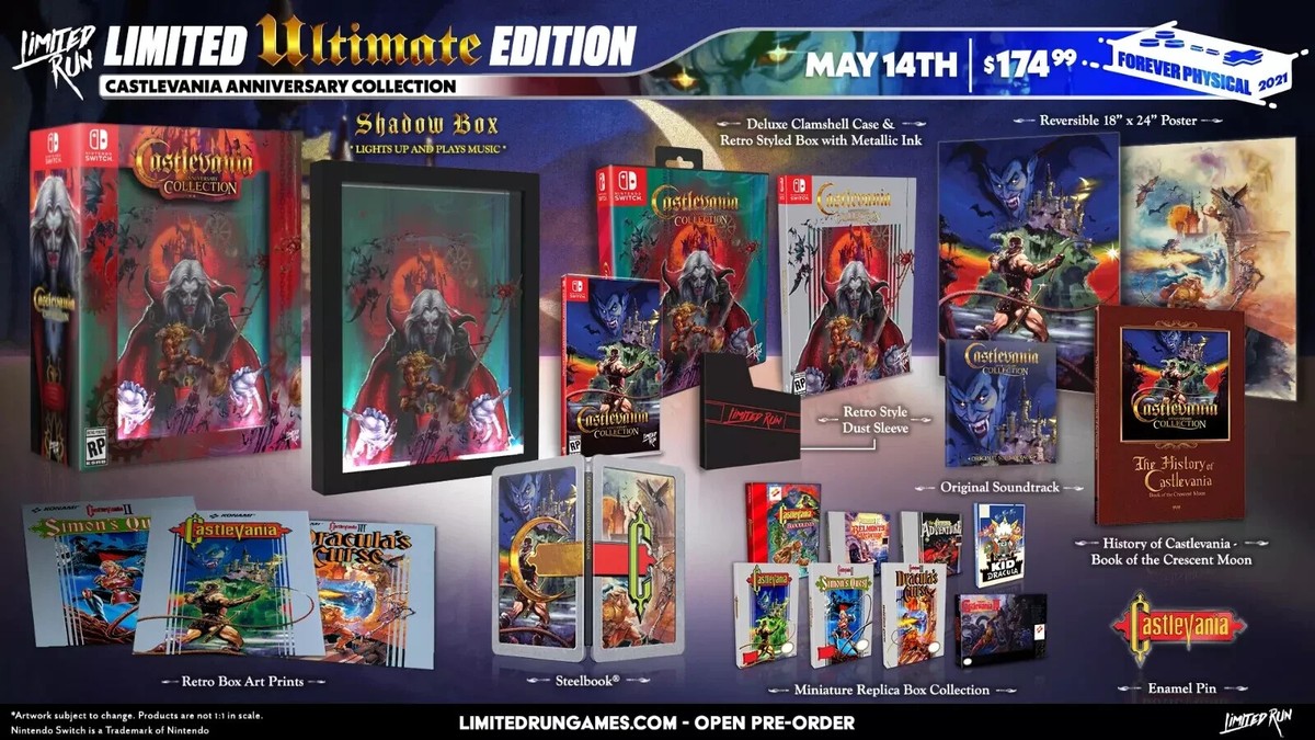 Castlevania Anniversary Collection Ultimate Edition Nintendo
