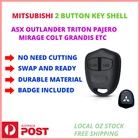 Mitsubishi Key Remote Case Shell - Asx Outlander Triton Pajero Colt grandis