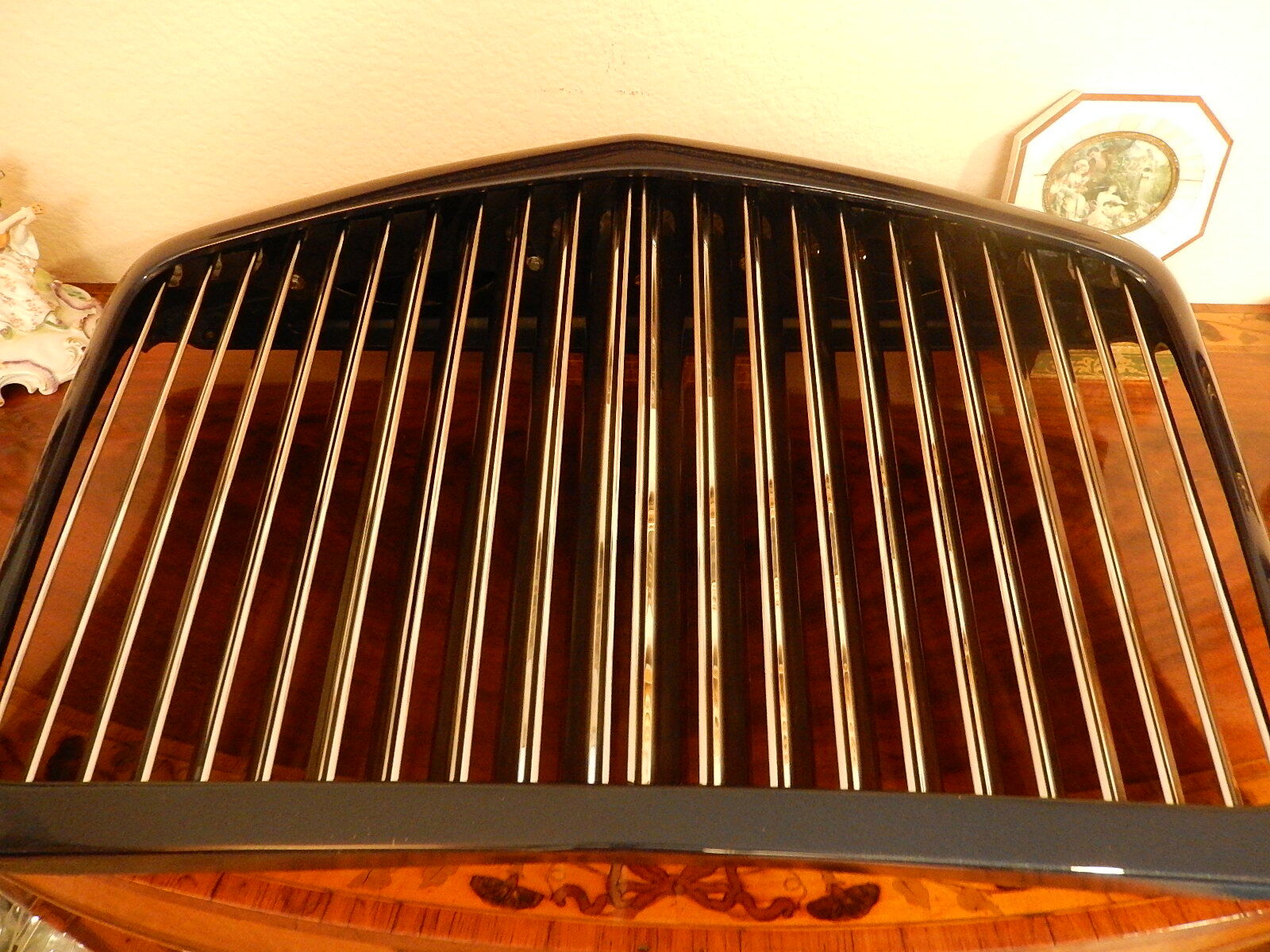 BENTLEY Grille TURBO R Corniche Front + Vanes Fits 1980- 89 Peacock Blue