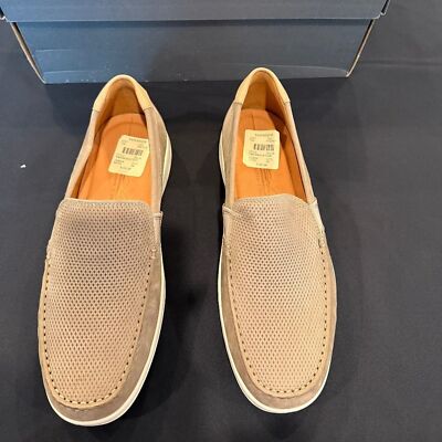 Men's Ecco S Lite Warm Grey/Cognac - Brand New with box