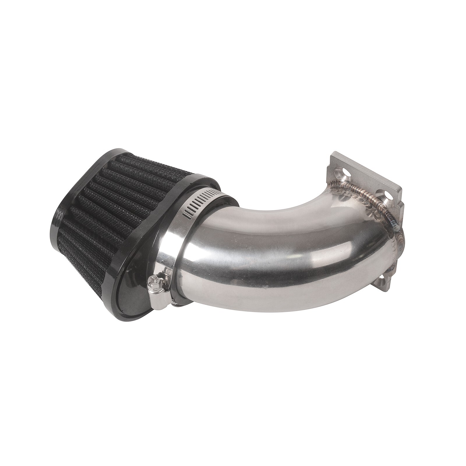 For BMW K100 K75 Air Intake Tube 90 degree With Air Filter Kit Cafe ...