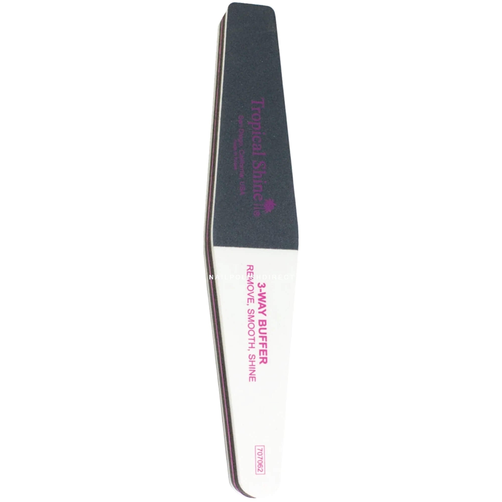 Tropical Shine Angled Jumbo 3-Way Buffer File - Shape, Smooth & Shine