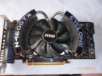 MSI GeForce N460 GTX CYCLONE 768MB DDR5 PCI-E Grafikkarte