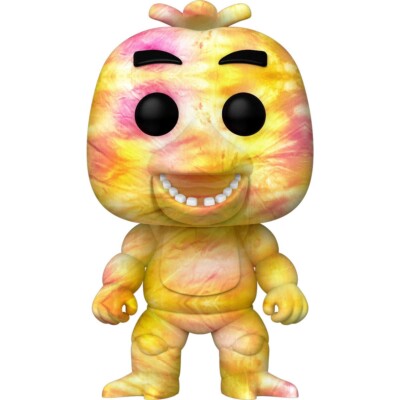 FUNKO   Tie-dye CHICA Pop   Five Nights At Freddy's   FNAF   w/Pro   Ships Free