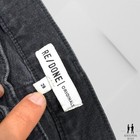 RE/DONE Originals Black High Rise Straight Loose Rigid Jeans Sz 28 x 27 — photo 4