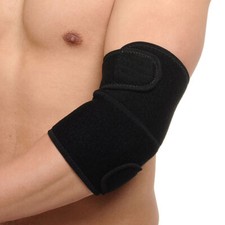 Elbow Sleeve Brace Wrap Adjustable Support Arm Arthritis Tendonitis Pain Relief