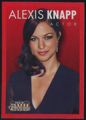 2015 Panini Americana Alexis Knapp Red Parallel #52