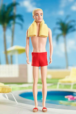 SET 48 (FR) MATTEL BARBIE PUPPE NRFB KEN REPRO SILKSTONE ANNIVERSARY