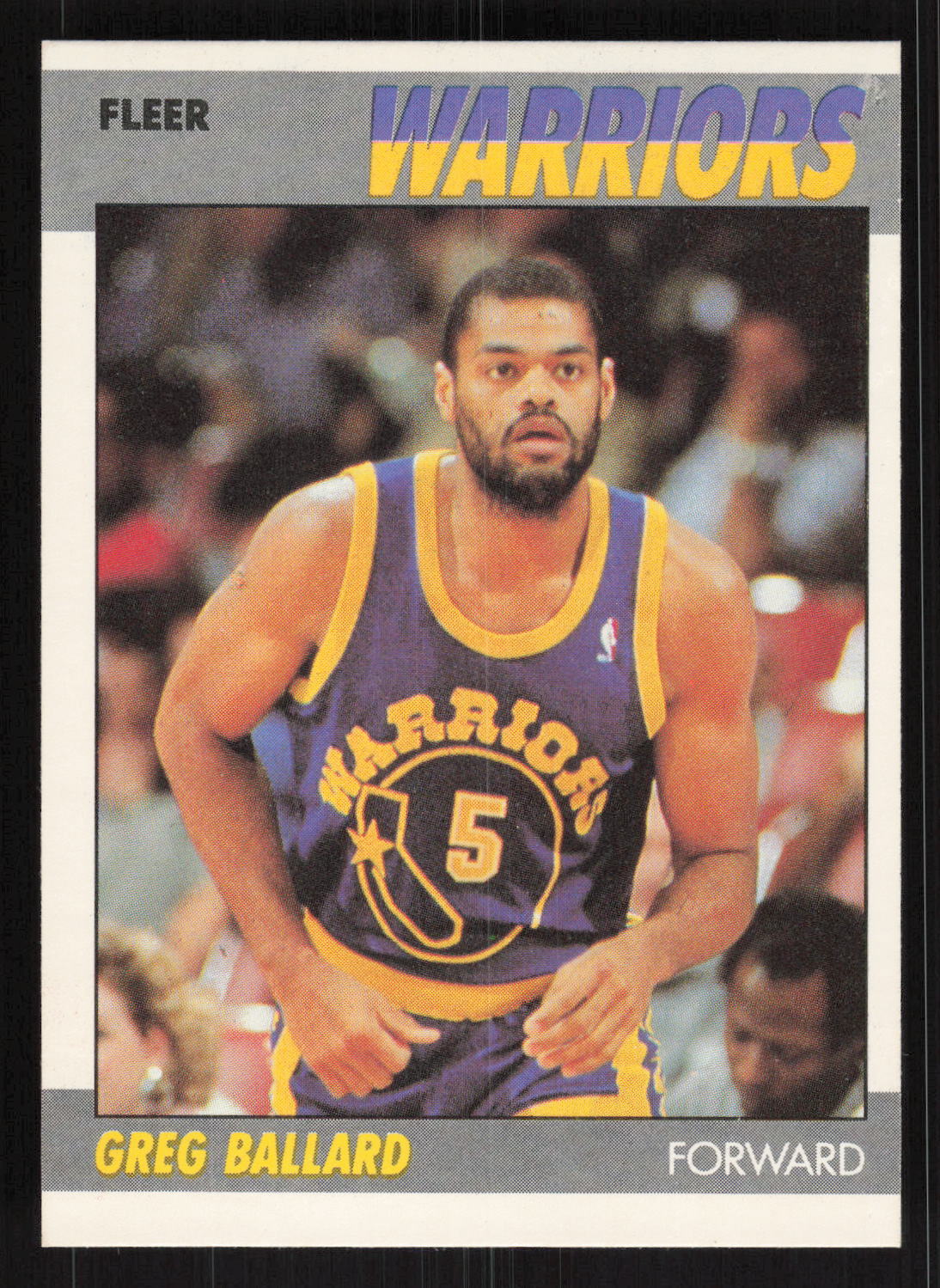 1987-88 Fleer #7 Greg Ballard Card