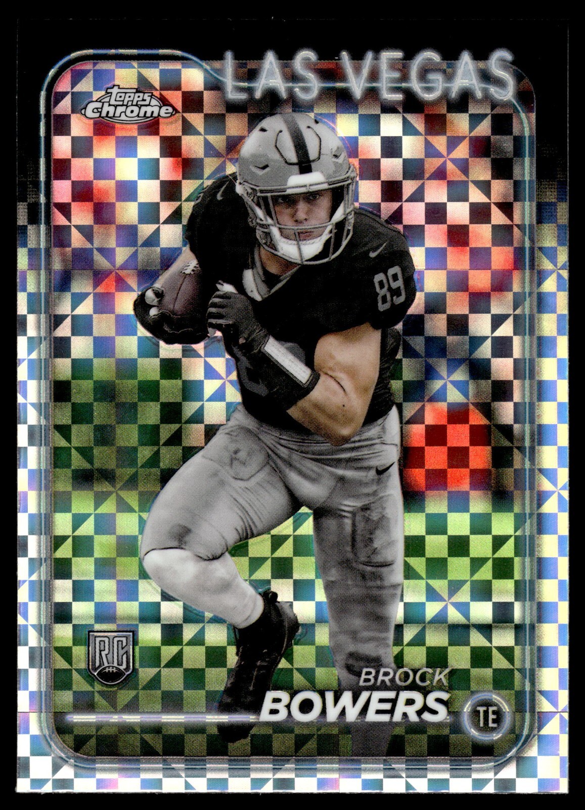 2024 Topps Chrome X-fractors #207 Brock Bowers