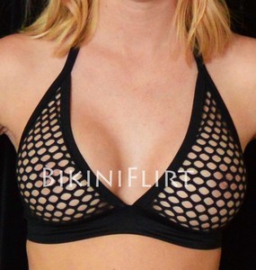 fishnet bikini top