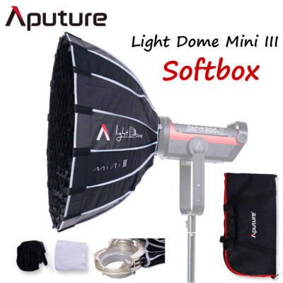 Aputure Light Dome Mini III Softbox w/Honeycomb Grid for Amaran