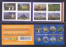 France 3680a (3673-80) Yt BC329 MNH 2009 Scenes of France Full Booklet of 8 VF
