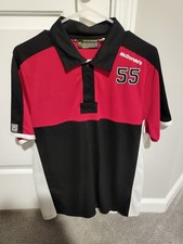 McDonalds Employee Polo Shirt Size Medium Unisex 55 Vintage Fast Food