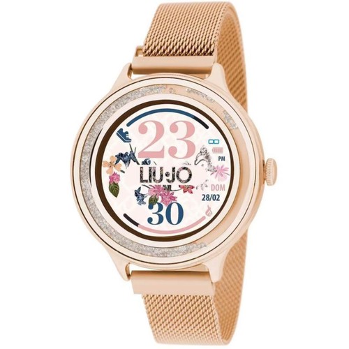 Orologio Smartwatch Donna LIUJO SWLJ050 Cinturino Milano colore Oro Rosa - Foto 1 di 2