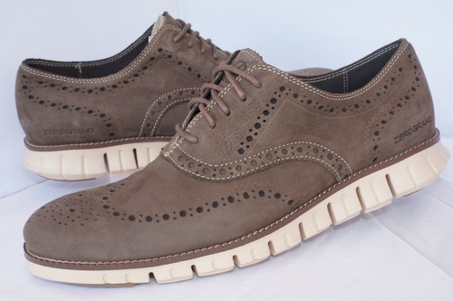 12 Zerogrand Wing Size Brown Oxfords | eBay