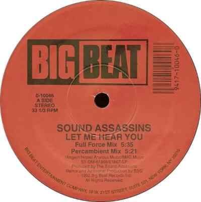 Sound Assassins Let Me Hear You STILL SEALED Vinyl Single 12inch NEW OVP