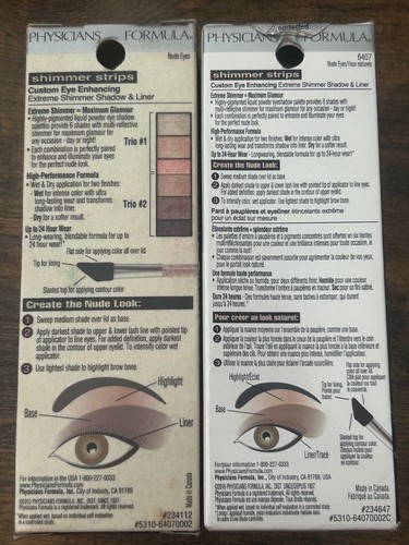 Physicians Formula Shimmer Strips Eye Enhancing Shadow & Liner - 6407 2 Pack - Picture 2 of 2