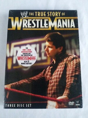 WWE The True Story of WrestleMania (2011, 3-Disc Set) NEW Sealed Free Shipping!!