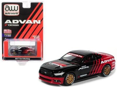 FORD Mustang - 2017 - ADVAN - Auto World 1:64