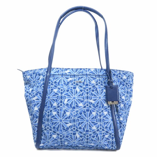 TUMI Tote Bag Logo motif Nylon Leather 