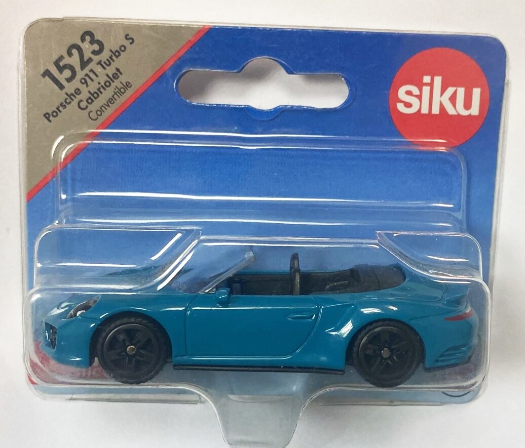 Siku 1523 Porsche 911 Turbo S Cabeiolet Die-Cast Blister | eBay