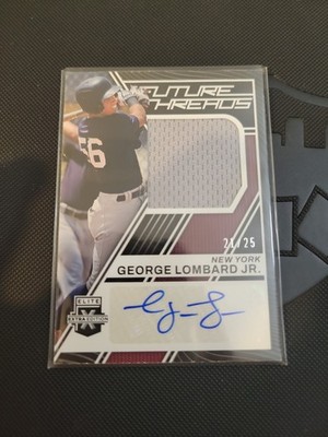 2023 Panini Elite Extra Edition - Future Threads Signatures George Lombard...