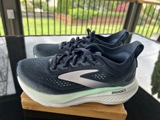 Brooks Womens GLYCERIN 23 Blue Teal Running S...