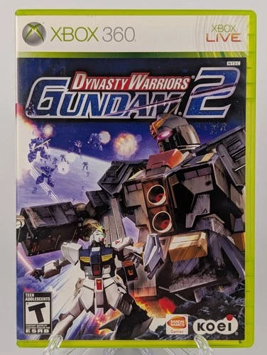 Dynasty Warriors Gundam 2 (Microsoft Xbox 360, 2009)➡️CIB - Tested – Near Mint?