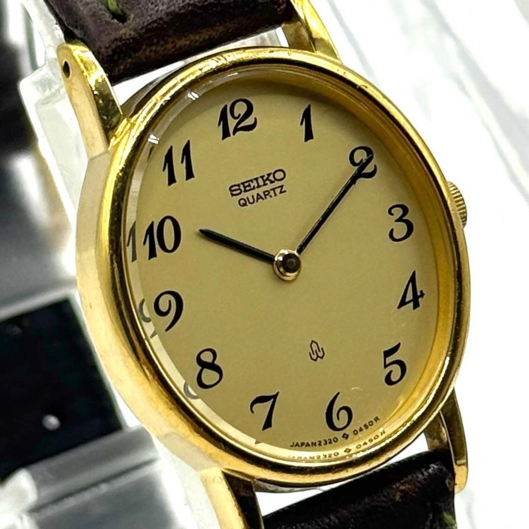 SEIKO 2320-5290 reloj de cuarzo para mujer Japón