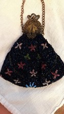 Vintage Art Deco Beaded Handbag