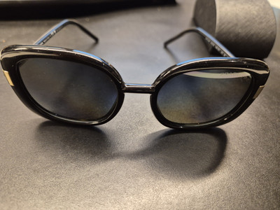 Prada Damen Sonnenbrille, schwarz