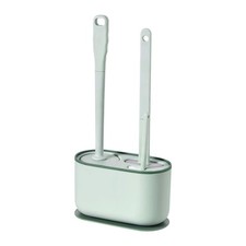 Wall Mount Toilet Brush Set For Toilet Cleaning, Bathroom Storage Toilet Brushes