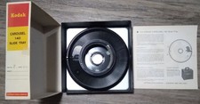 Vintage Eastman Kodak Company Black Carousel Transvue 140 Slide Tray In Box USA