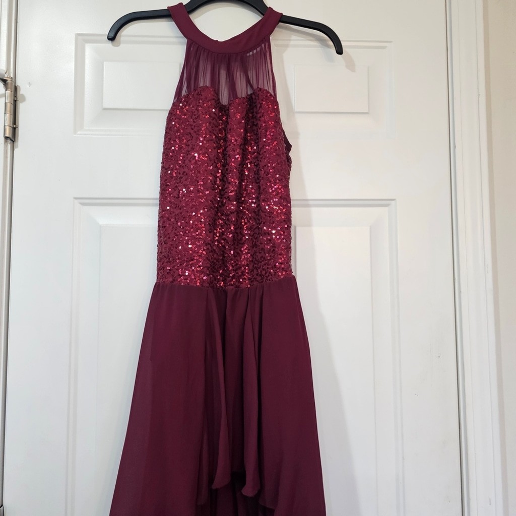 Weissman Burgundy Dance Costume - image 2