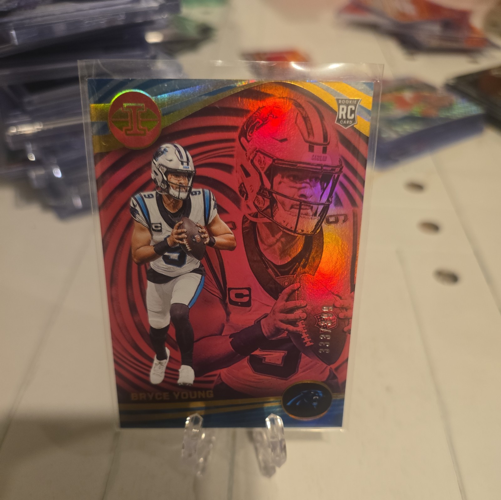 2023 Panini Illusions - Bryce Young #15 Pink /399 (RC)