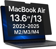 Magnetic Privacy Screen for MacBook Air 13.6"/13" M2/M3/M4, A2681/A3113/A3240 