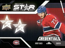 2022-23 Upper Deck Credentials 2nd Star of the Night #2S9 Kirby Dach - HKY