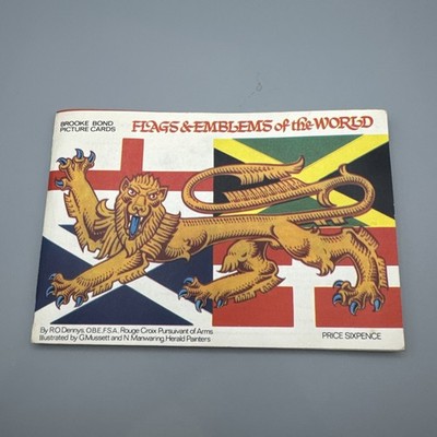 Brooke Bond Teekarten - Flaggen & Embleme der Welt (Komplettsatz) 1967