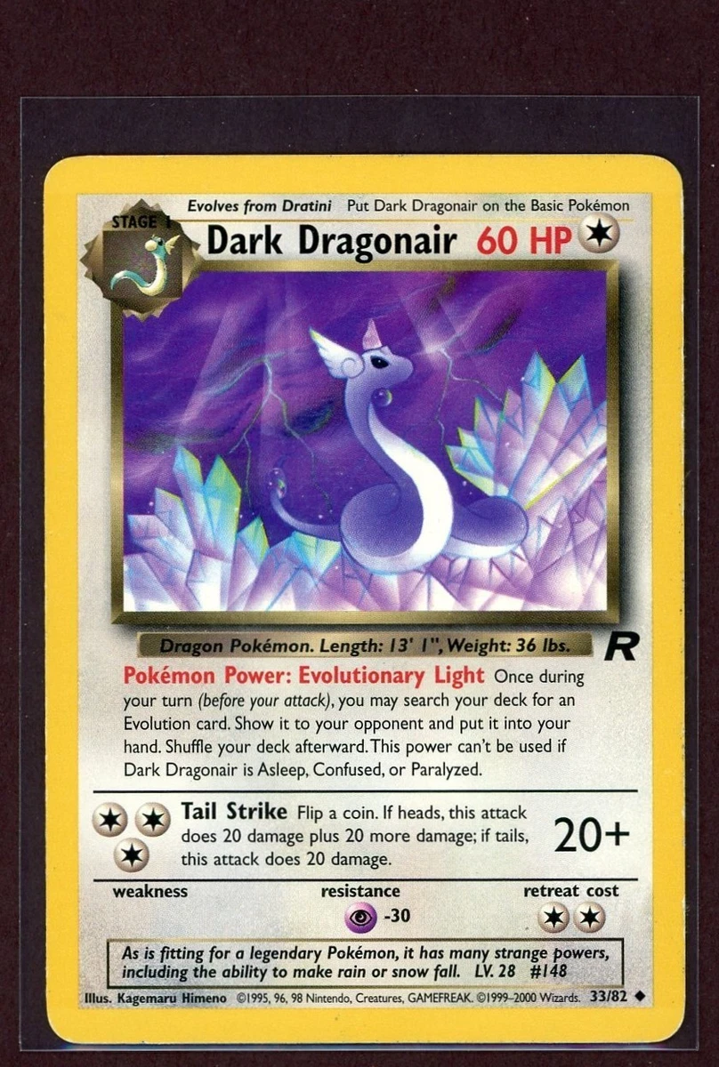 Dark Dragonair Pokémon TCG Cards for sale | eBay