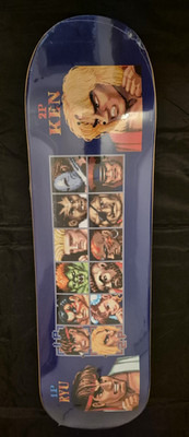 HUF X Streetfighter 2 - Player Select Skateboard | Deck | Sealed OVP | RAR | NEW