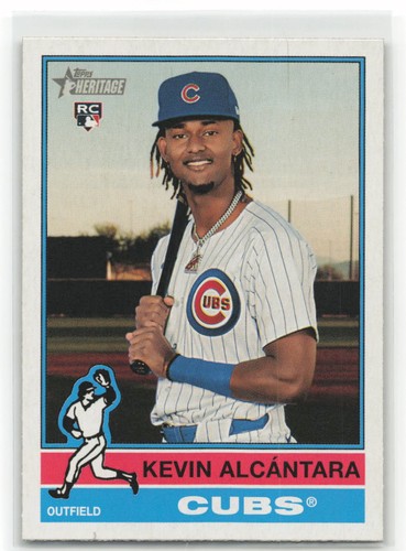 2025 Topps Heritage #353 Kevin Alcántara | Baseball Card
