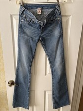 Vintage TRUE RELIGION Women’s High Rise Boot Cut Jeans Size 28 USA Made