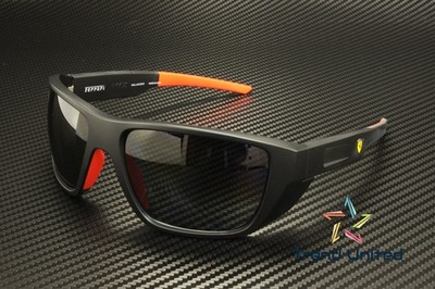 FERRARI SCUDERIA FZ6012U 504 81 Matte Black Grey Polarized 61 m
