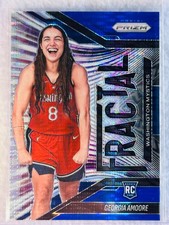 2025 WNBA Panini Prizm Fractal Blue Pulsar #14 GEORGIA AMOORE 104/199 (RC)  NEW