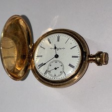 1904 Elgin Model 2 Grade 267 0s 15j, Dueber 14k GF Case Pocket Watch