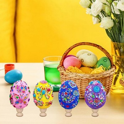 Ostern DIY Pailletten Ei Basteln Pailletten Ornamente Handarbeit Spielzeug Deko Urlaub