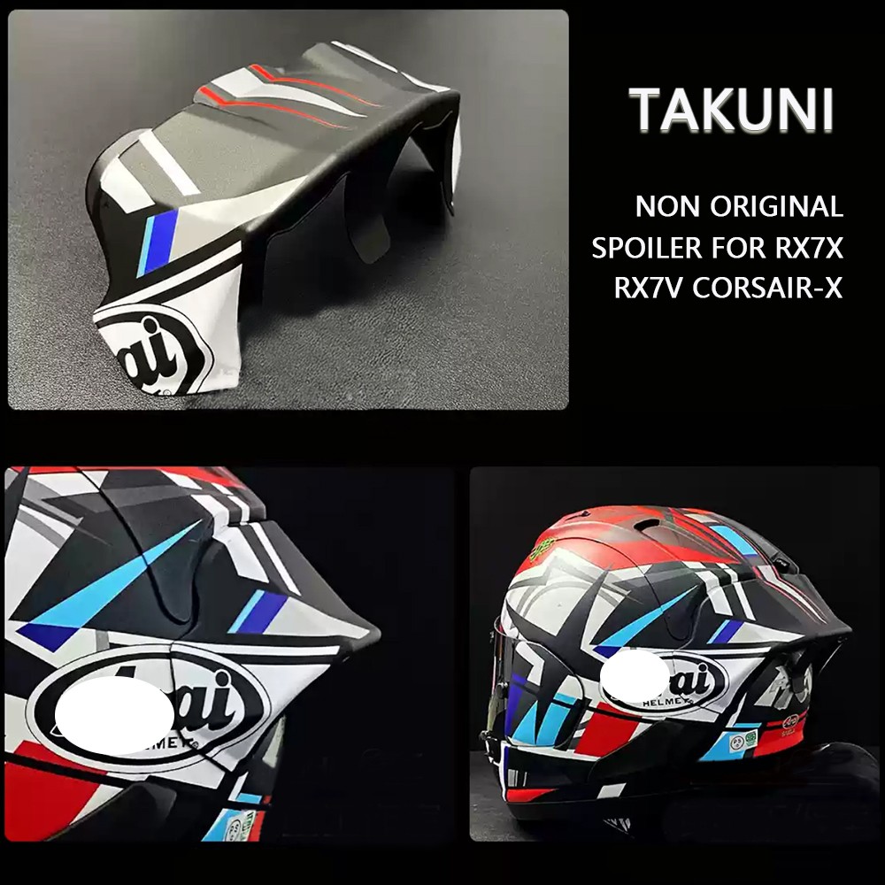 For ARAI TAKUMI RX-7X RX-7V Corsair-x Non original Rear Trim